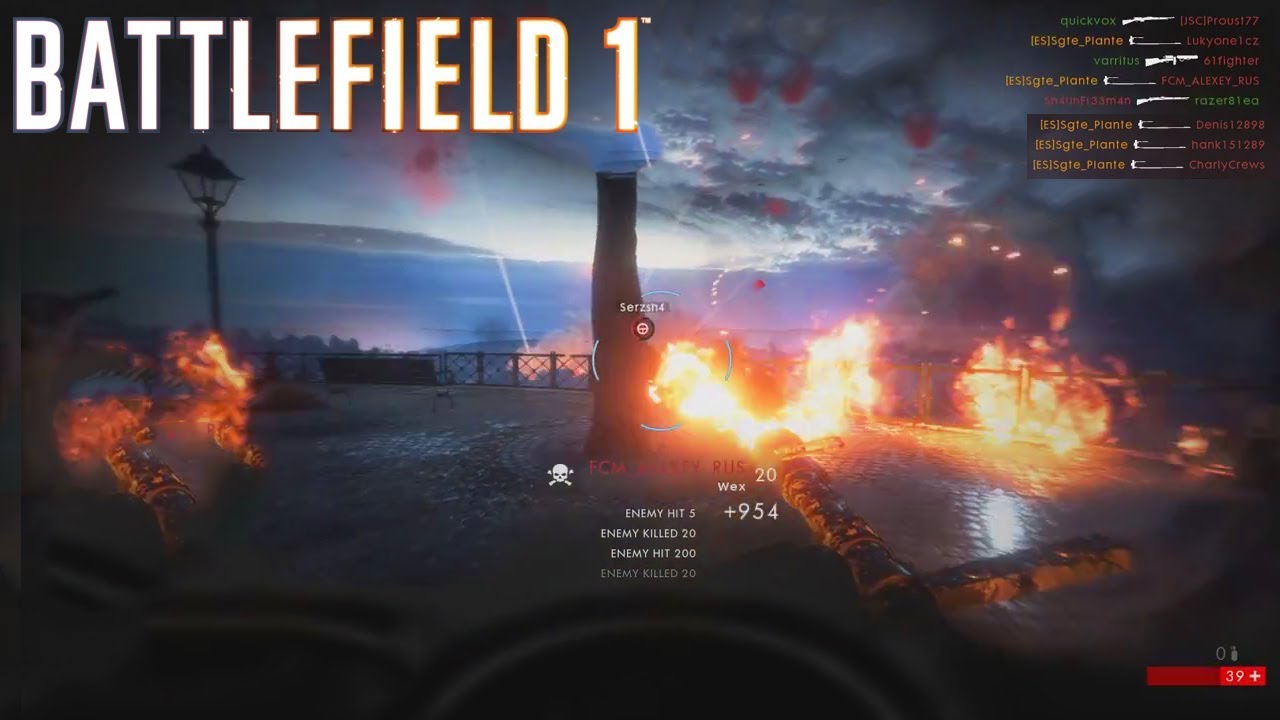 BEST EPISODE EVER - Battlefield 1 Top Plays of the Week #39