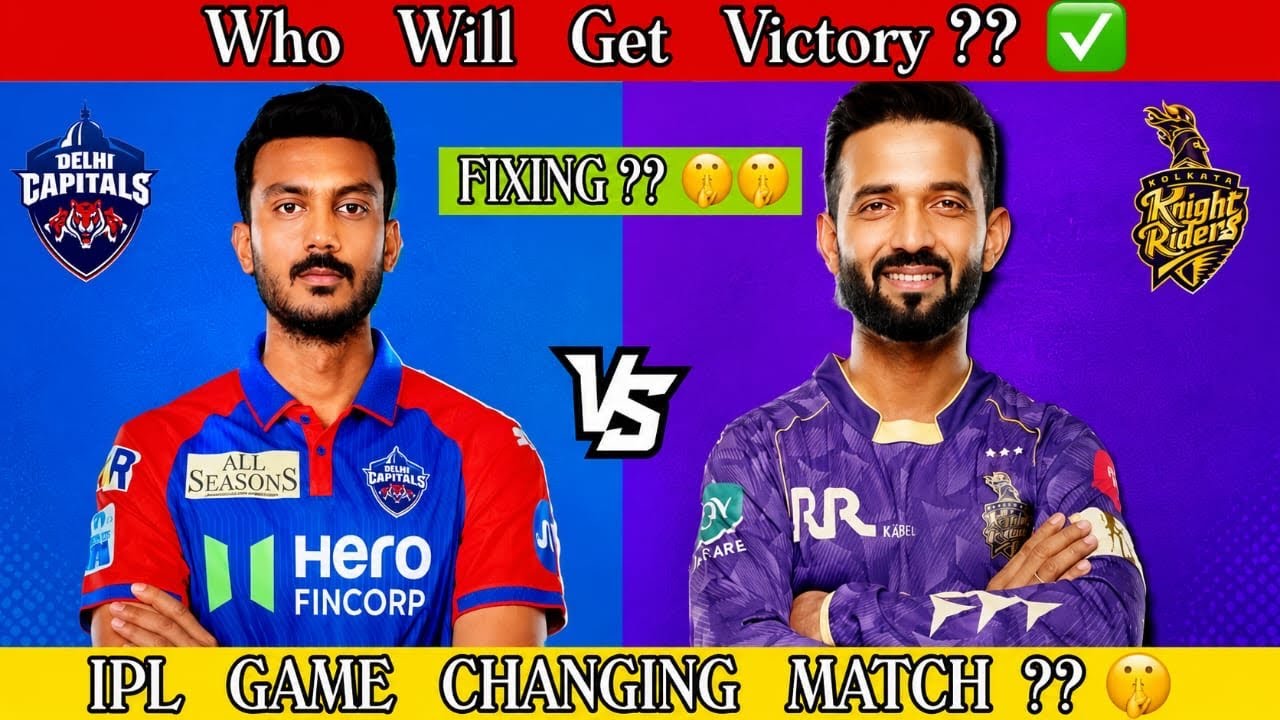 IPL 51st MATCH | Delhi capitals vs Kolkata Knight Riders | Who will Get Victory?? 
