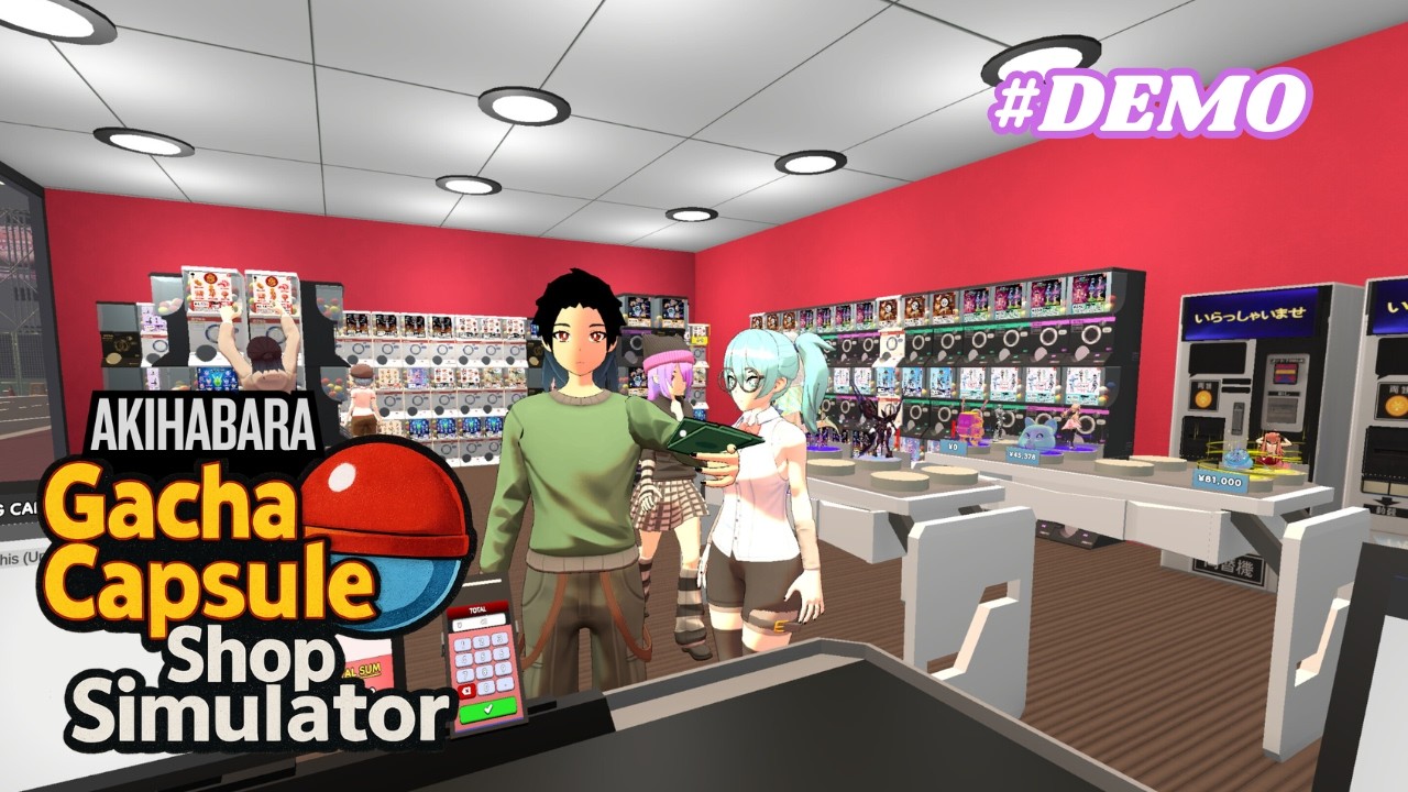 Как приклеить утку к стене в демоверсии Gacha Capsule Shop Simulator