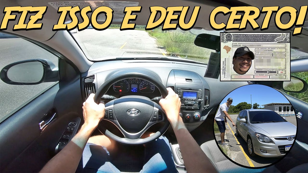 FIZ ISSO PARA PASSAR NA PROVA PRÁTICA DE CARRO DO DETRAN!! DEU SUPER CERTO!!