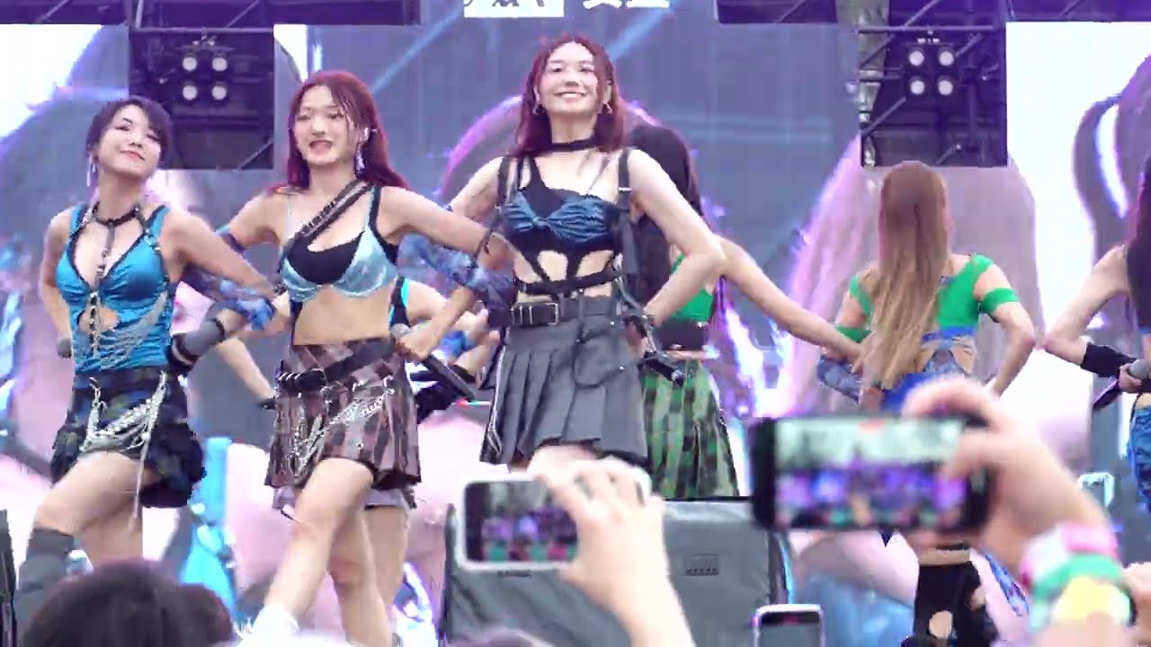 Lolly Talk - 三分甜 (Live @ The NEXTWAVE沙灘音樂節2024) 4K Fancam