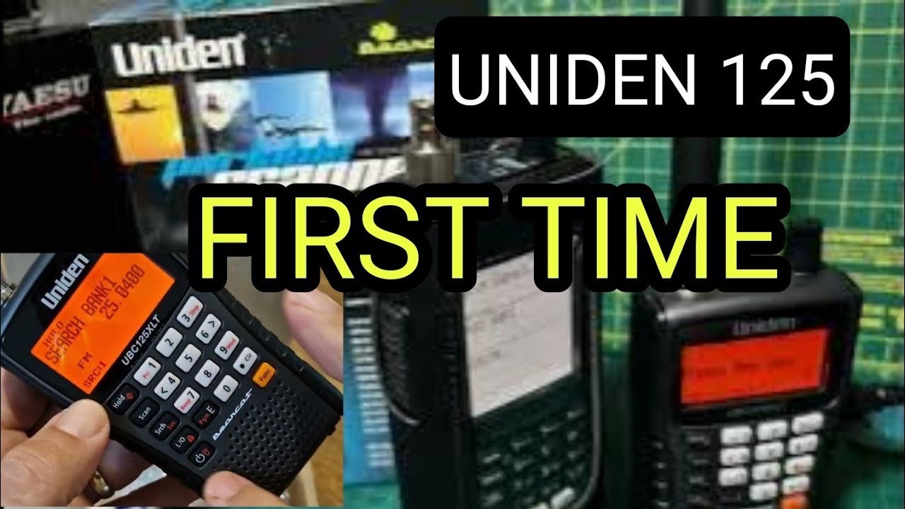 UNIDEN UNC125XLT , UNBOX & FIRST TIME SET UP