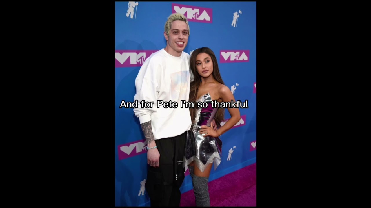Ariana Grande sings about all her boyfriends