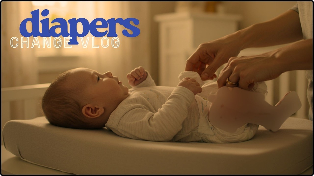 Diapers Change Vlog