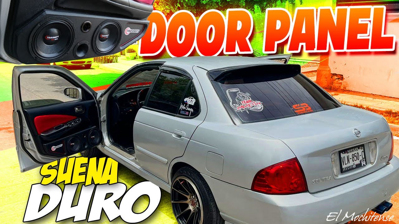 COMO FABRICAR UN DOOR PANEL SIN MODIFICAR LA TAPIZERIA / NISSAN SENTRA / MARCO VEGA