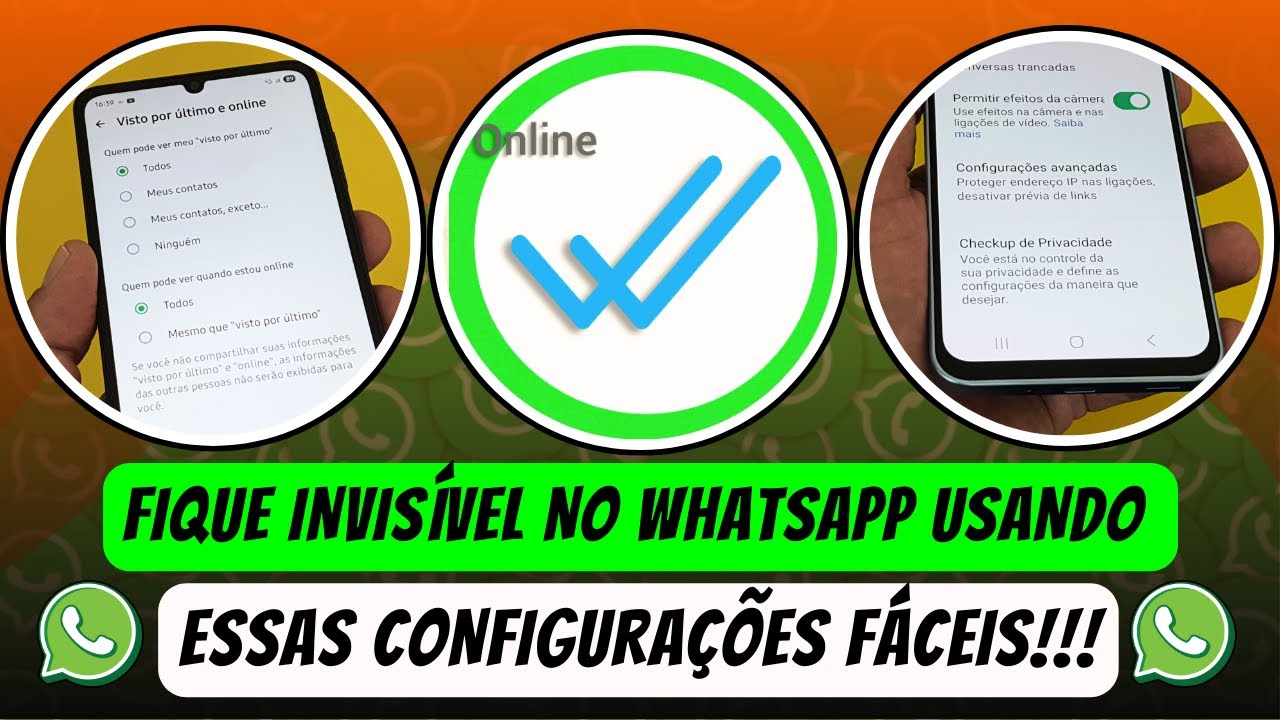 GUIA ATUALIZADO 2026: 👻 Como Tirar o ONLINE e VISTO POR ÚLTIMO Do WhatsApp