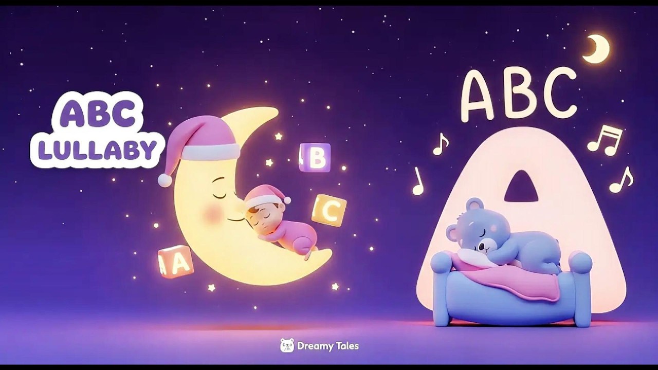 ABC Lullaby A to Z/#baby #nurseryrhymes #disney #sleepmusic, #alphabet  song,