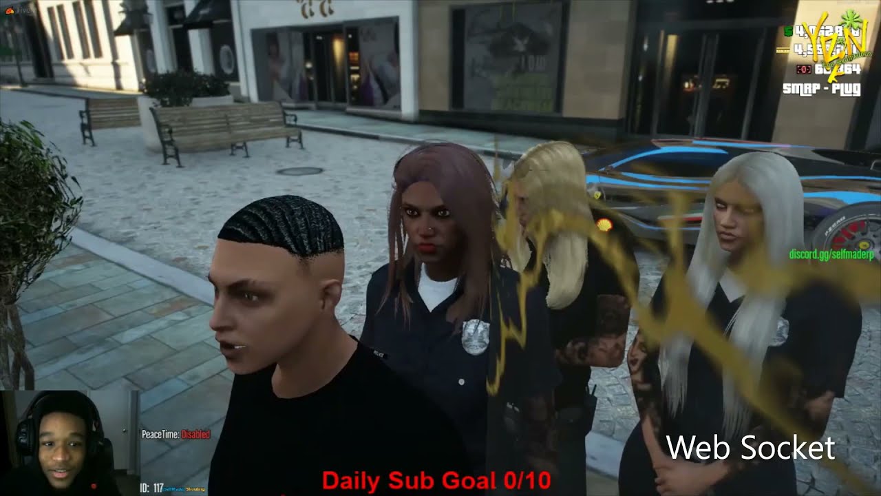 GTA RP | CJ THE BALTIMORE DEMON ROBS A BANK! 😈 *VERY FUNNY*
