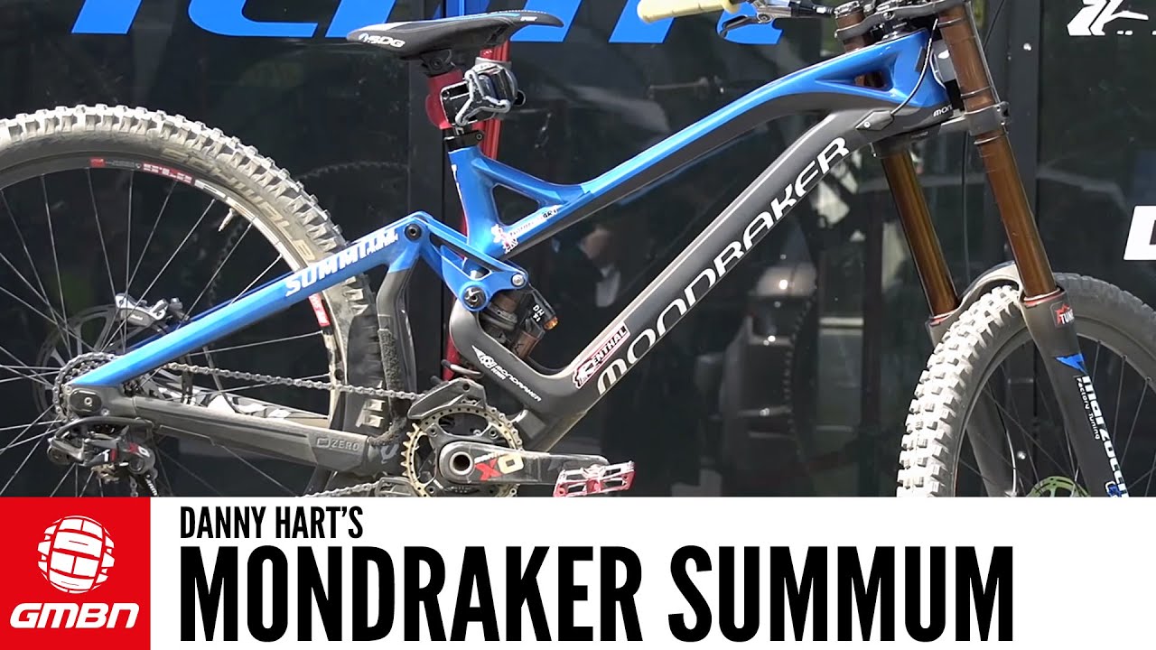 Danny Hart's Mondraker Summum Pro Team Downhill Bike + Danny Hart Interview