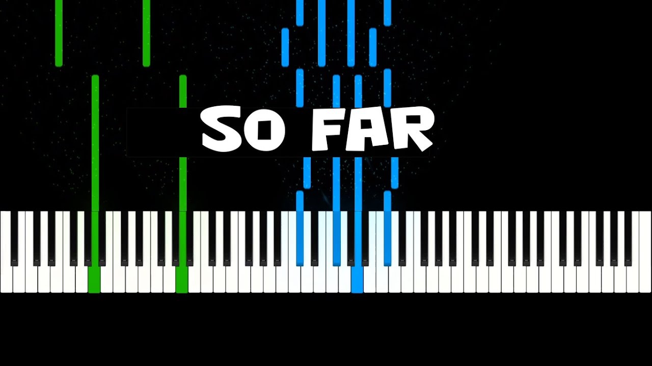 So Far Ólafur Arnalds Piano Tutorial Piano Cover (Broadchurch Soundtrack)