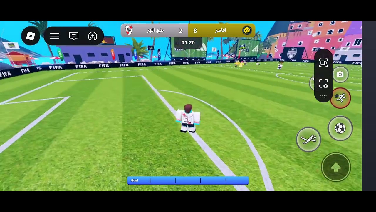 طلعت مابعرف العب طابة روبلوكس اسم الماب فيفا سوبر سوكر