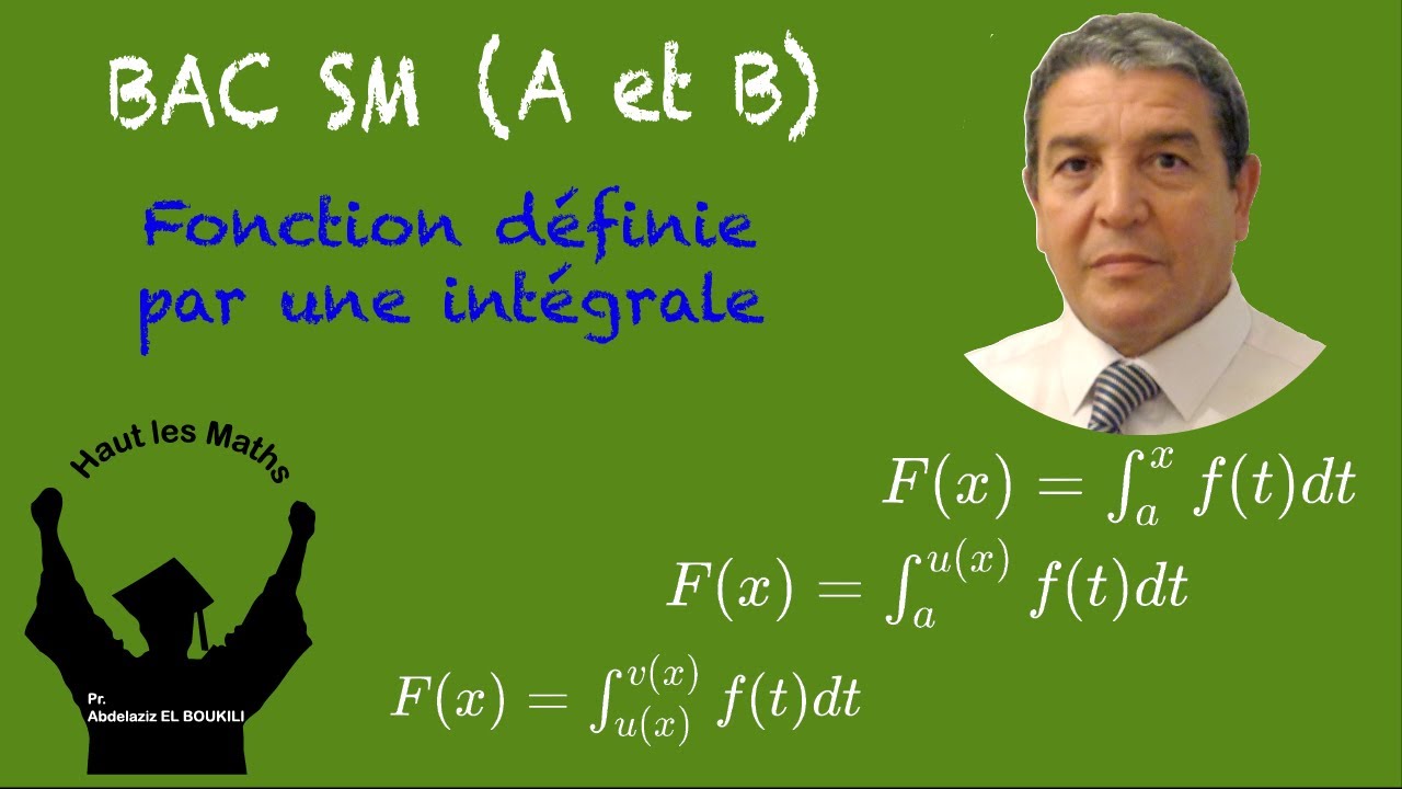 Fonction définie par une intégrale Bac SM(A-B)