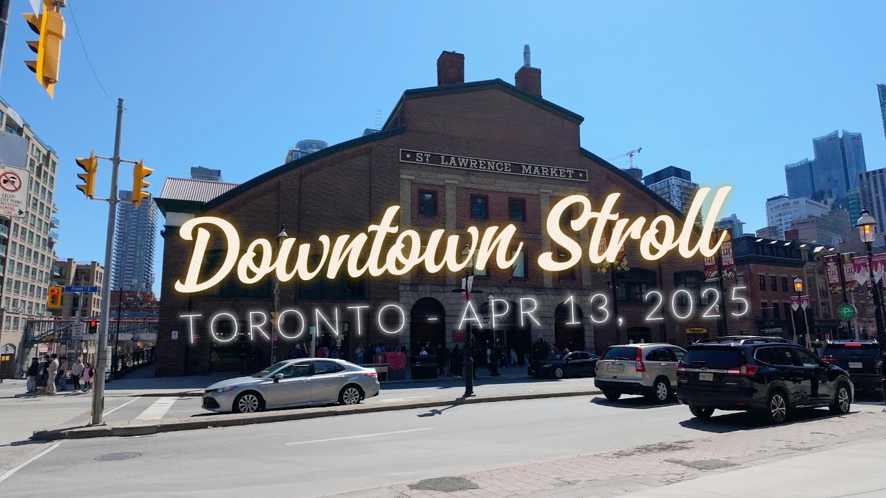 [18] Downtown Toronto Stroll | CN Tower | St. Lawrence Market | Eaton Center | DJI Osmo Pocket 3