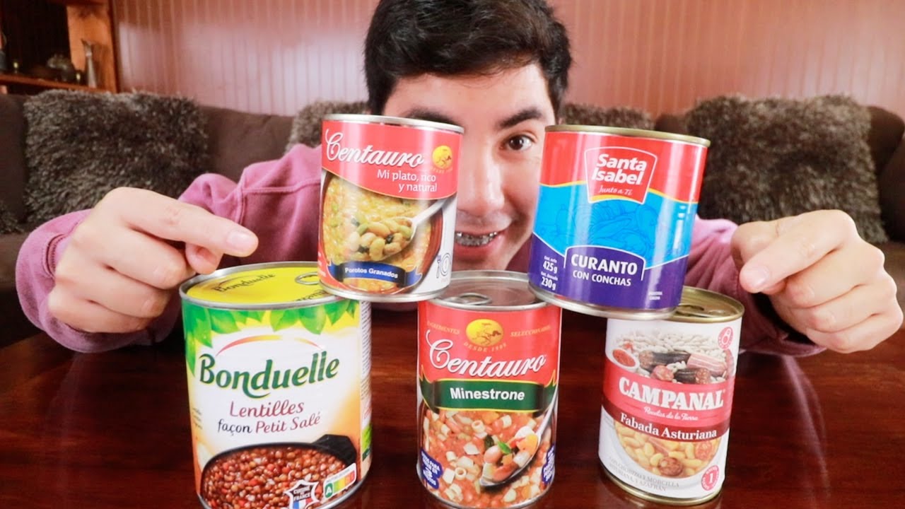 Probando COMIDA ENLATADA
