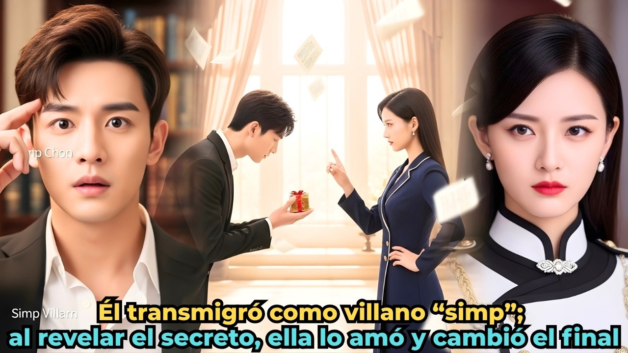 Él transmigró como villano “simp”; al revelar el secreto, ella lo amó y cambió el final