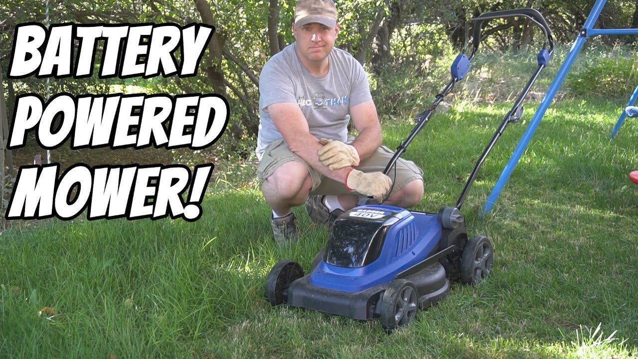 Battery Powered Lawn Mower review - Quiet and lightweight!