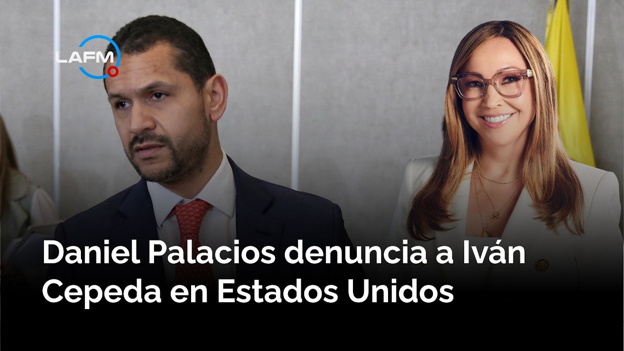 Daniel Palacios denuncia a Iván Cepeda en Estados Unidos