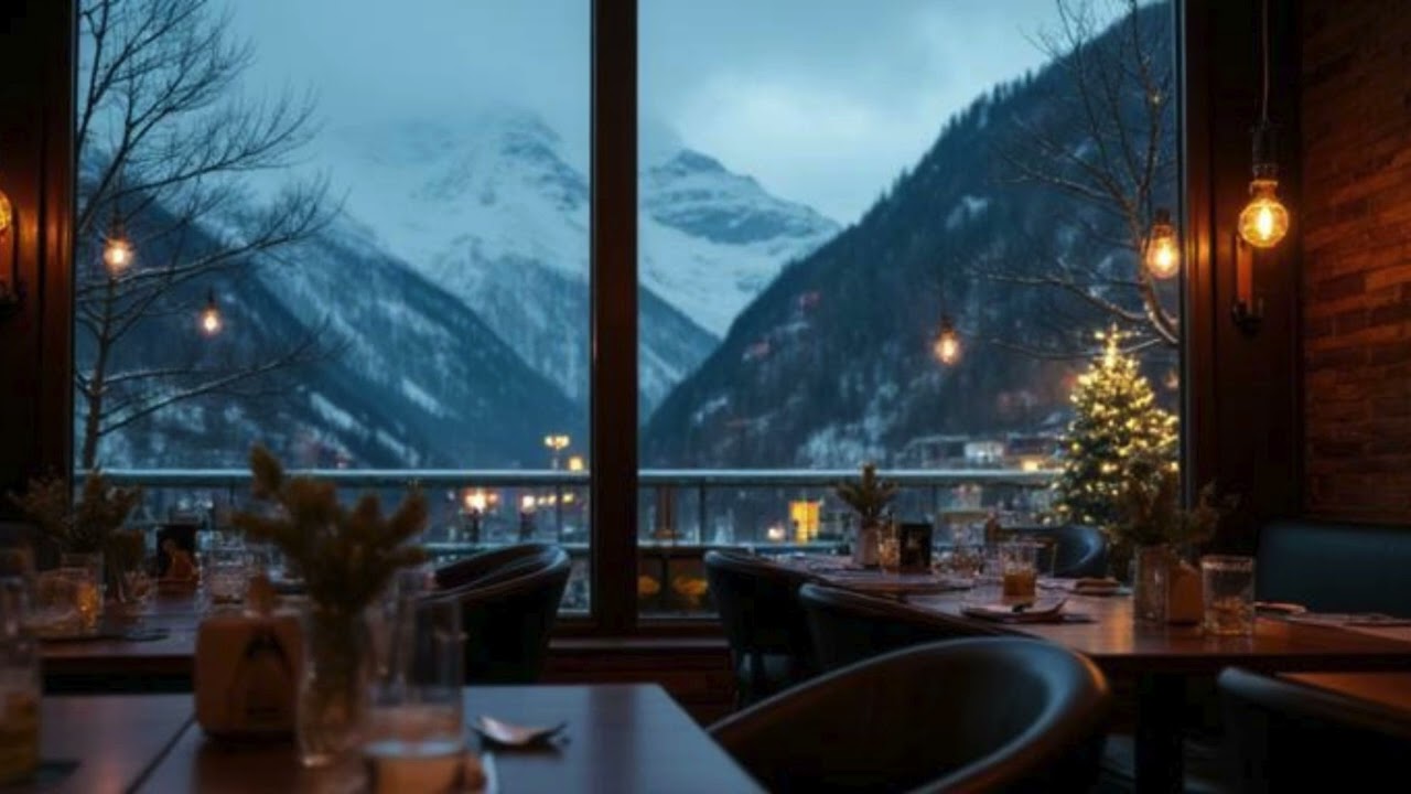 Relaxing with Soundscapes-Winter Cafe