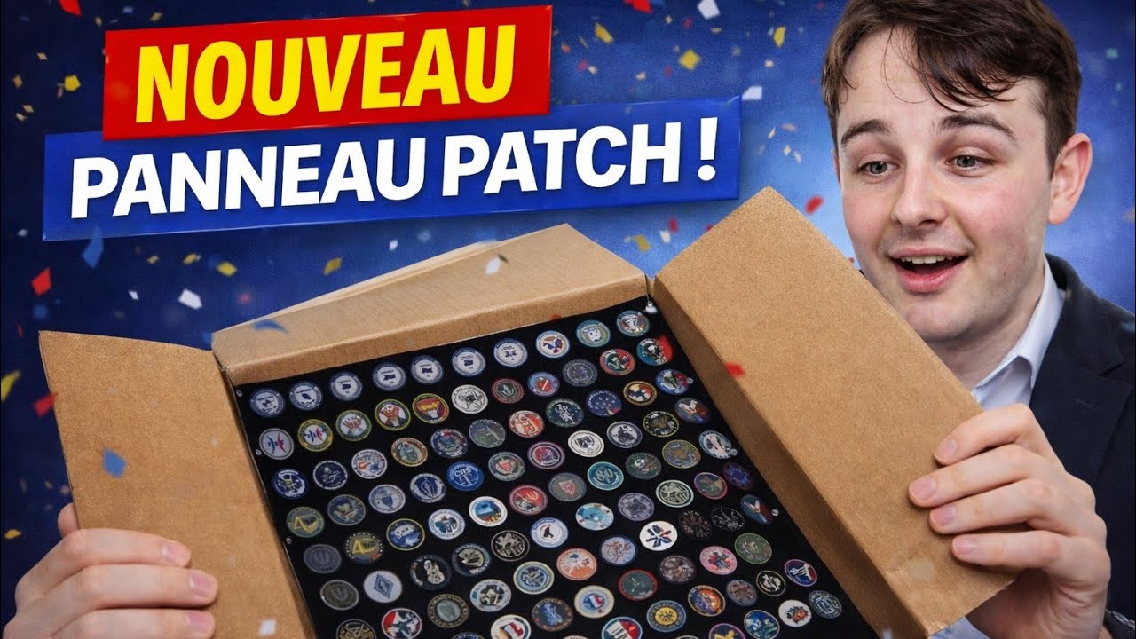 unboxing d'un panneau