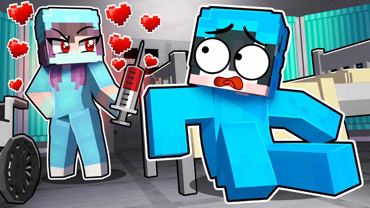 Una ENFERMERA LOCA se Enamor&oacute; de M&iacute; en Minecraft!