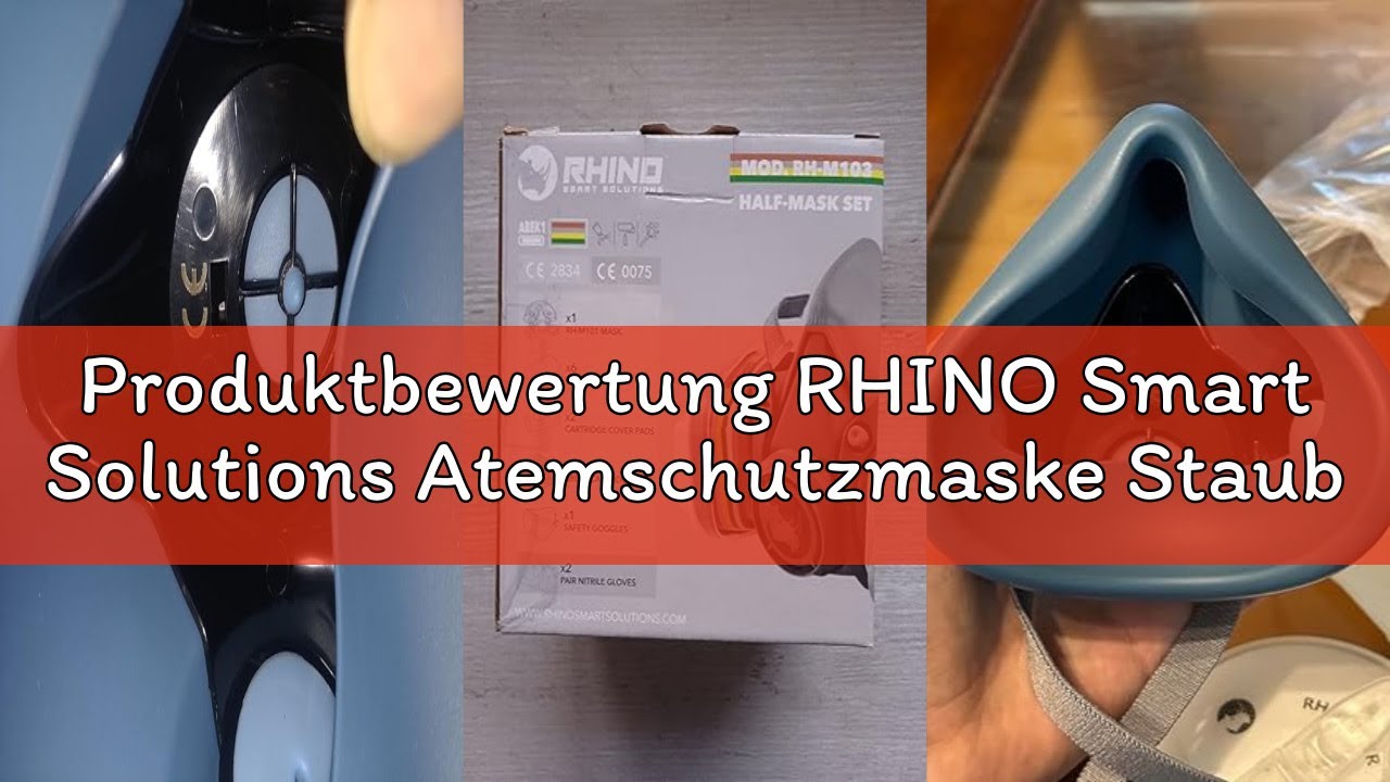Produktbewertung RHINO Smart Solutions Atemschutzmaske Staub