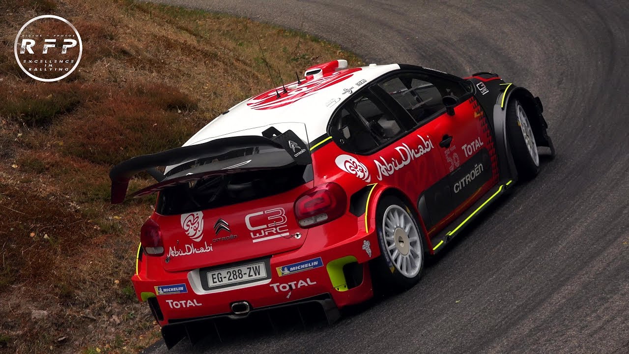 Test SEBASTIEN LOEB Citroën C3 WRC 2018 [4K] by RFP