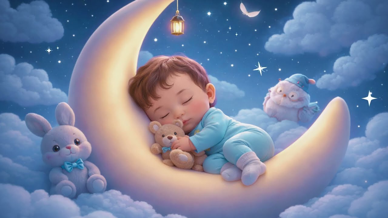 Baby Night Breeze 🌙💤 | Relaxing Night Music for Little Dreamers: