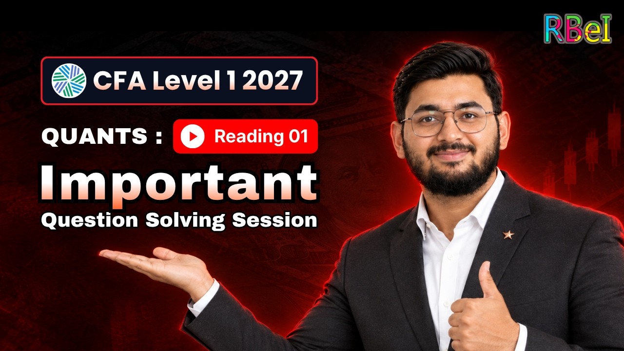CFA Level 1 (2027) Количественные методы | Чтение 1: Практические вопросы и решения | Доходность ...