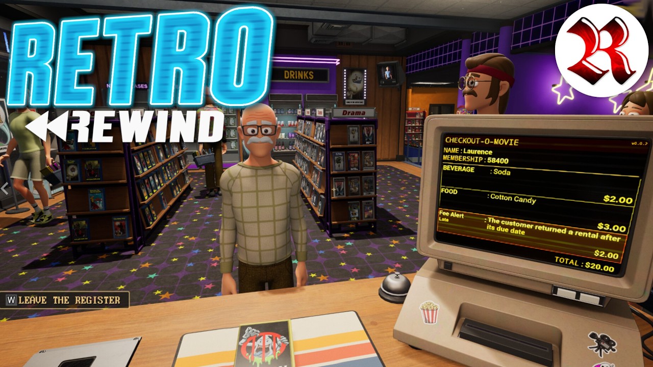 Retro Rewind | Upcoming Blockbuster Video Simulator EARLY LOOK