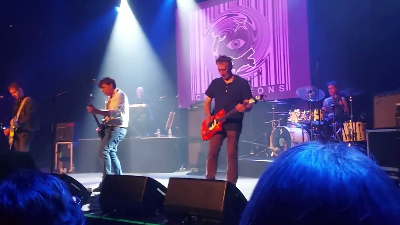The Chameleons performing 