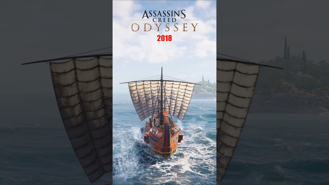 Evolution of Ships in Assassin's Creed Games #assassinscreedshadows #gaming #assassinscreed #shorts