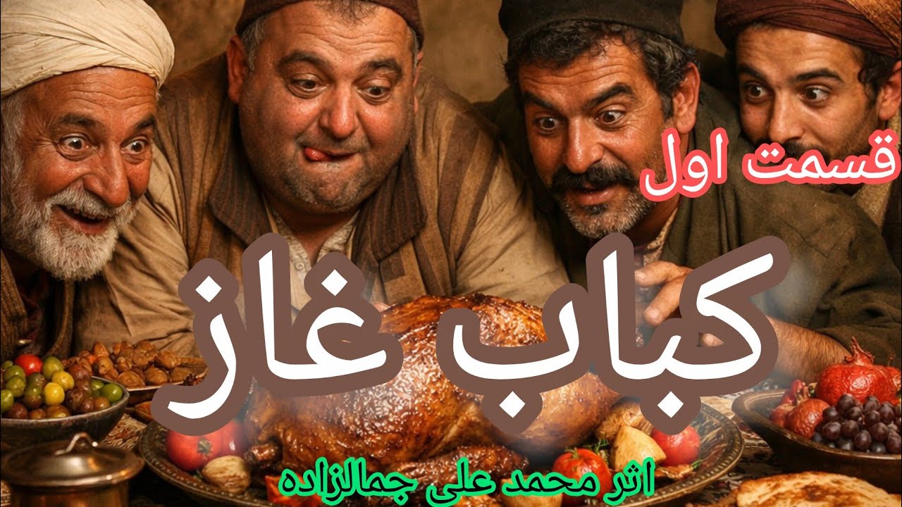 🏴از ماست که بر ماست🏴 داستان کباب غاز، اثر طنز از محمد علی جمالزاده