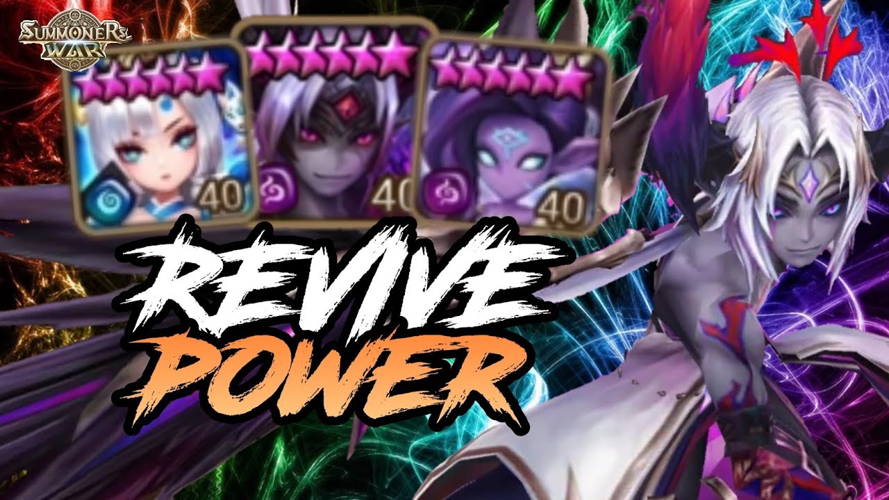 100% REVIVE COMBO WITH TILASHA, SHIZUKA & BEELZEBUB [Summoners War : Sky Arena]