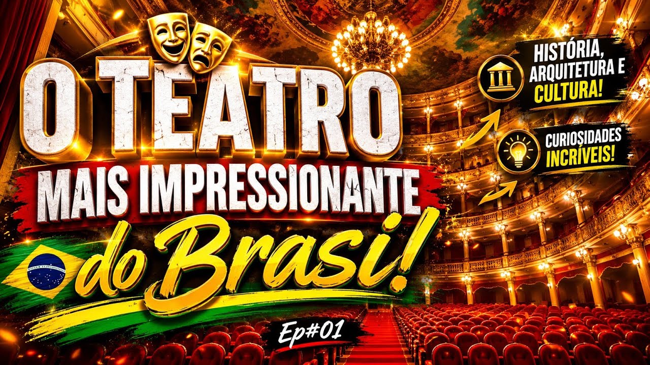 O LENDÁRIO TEATRO AMAZONAS - MANAUS E SUAS HISTÓRIAS #Ep06
