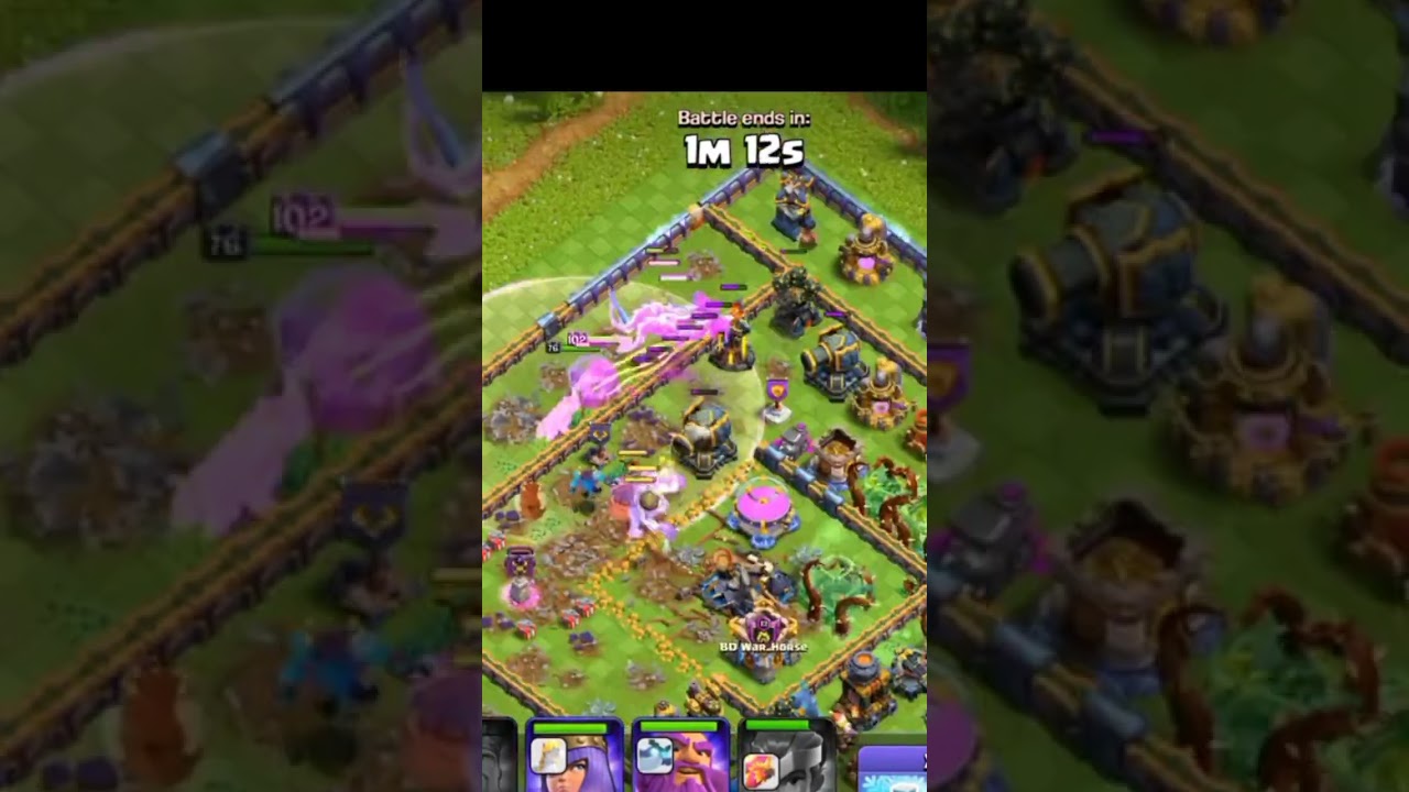 42 valkyrie +invisible spell 🔥 attack on town hall #18  &1.9 million gold& elixir #ValkyrieAttack 🔥