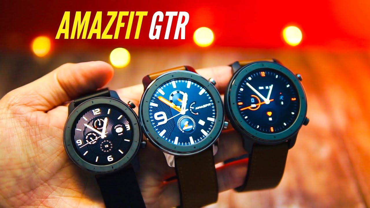 Amazfit GTR 42mm and 47mm: A look at all variants (almost)! Which size should you get?