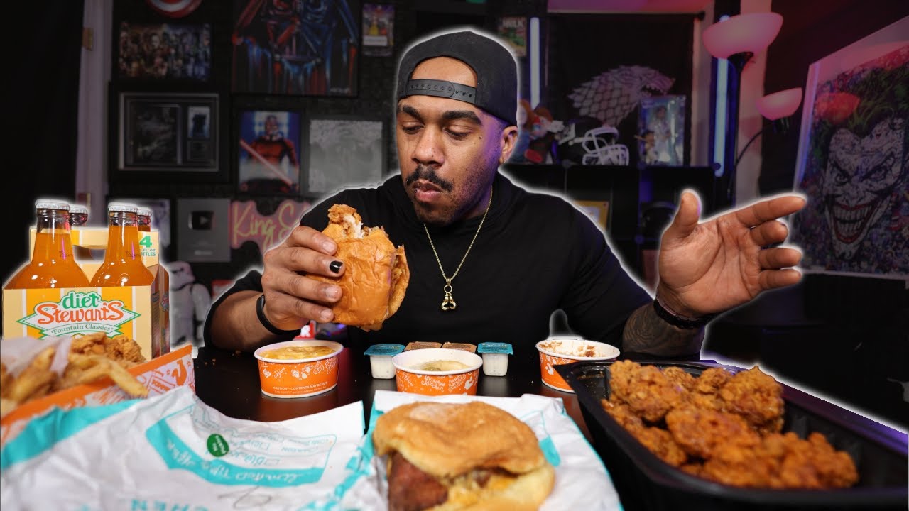 Popeye's New Golden BBQ Sandwich is....