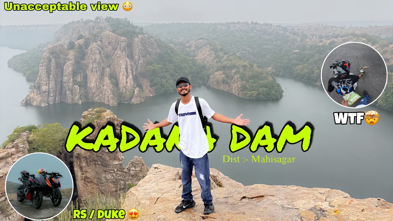 Epic Ride to Kadana Dam 🌊 | Duke x RS Adventure | Unbelievable View 😍
