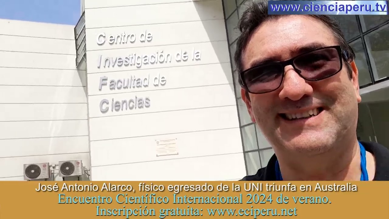 Qué hace un físico egresado de la UNI. Un ejemplo es José Antonio Alarco