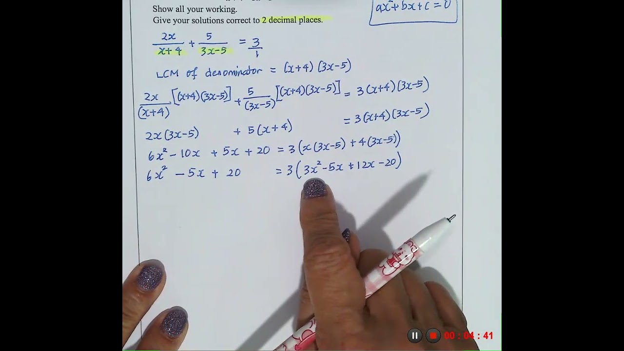 Math N25 P1 Q23