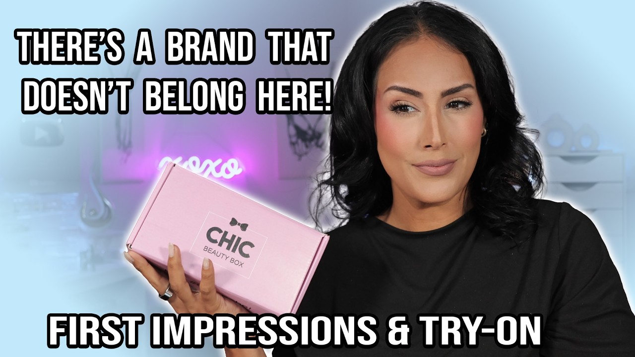 A BRAND I THOUGHT DISAPPEARED! FIRST IMPRESSIONS: JUNE CHIC BEAUTY BOX