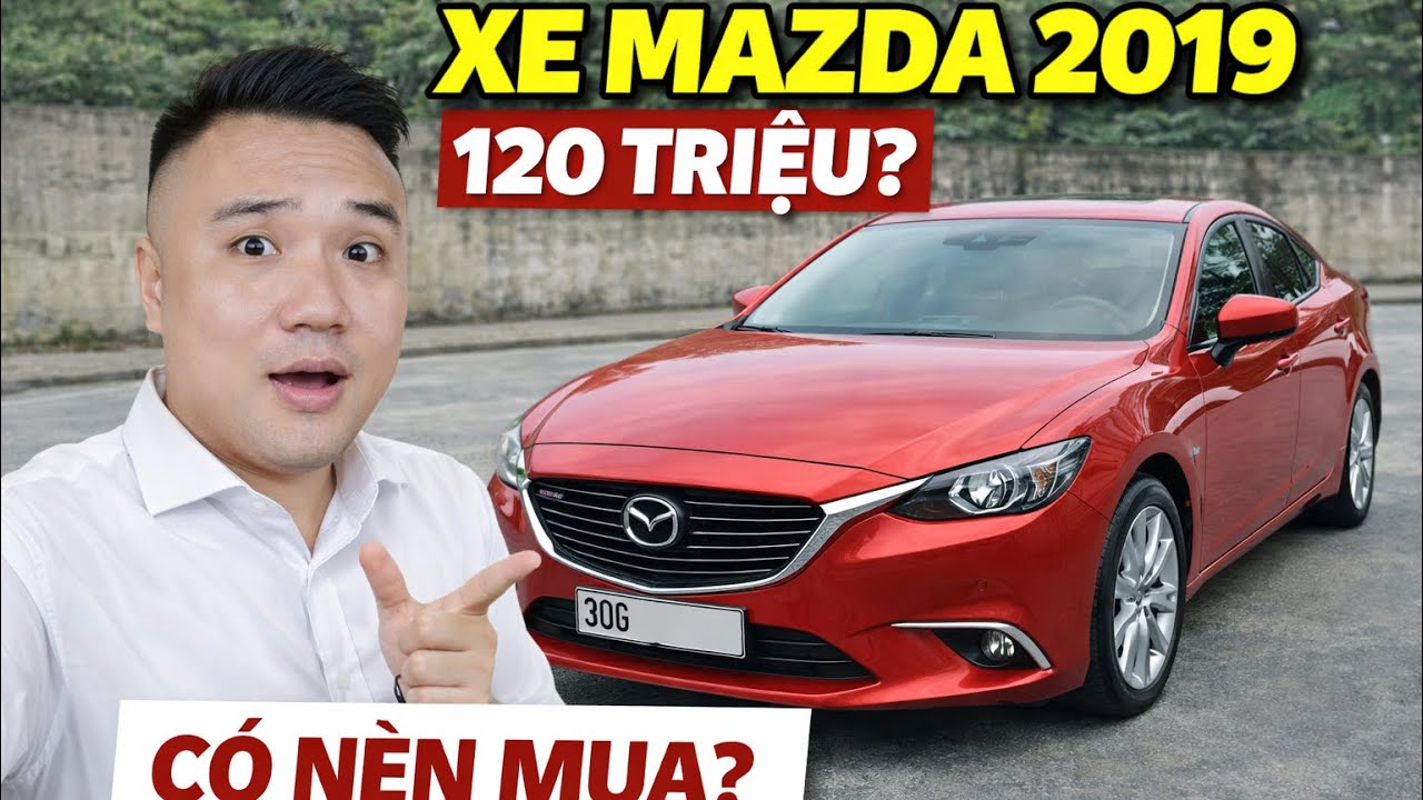 mazda3 2019 màu đỏ dáng thể thao, nội thất đẹp như xe mới. #mazda #otocu 
