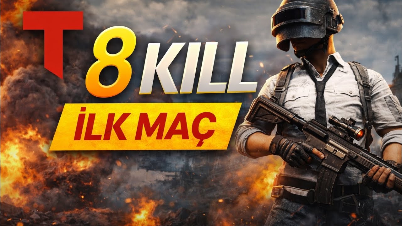 “8 KILL İlk Maçım! Noob’dan Pro’ya Başlıyorum 😈 | Tetikçi PUBG Mobile #1”