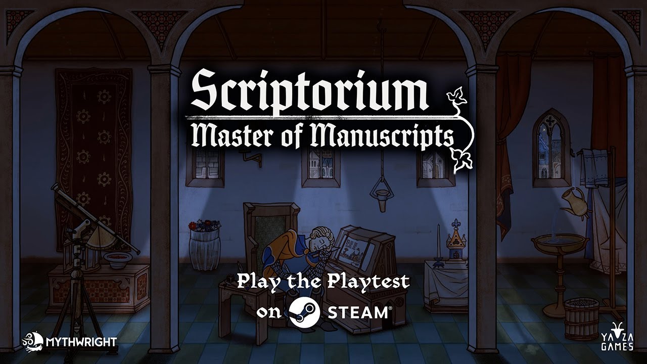 Scriptorium: Master of Manuscripts | Playtest Available Now!