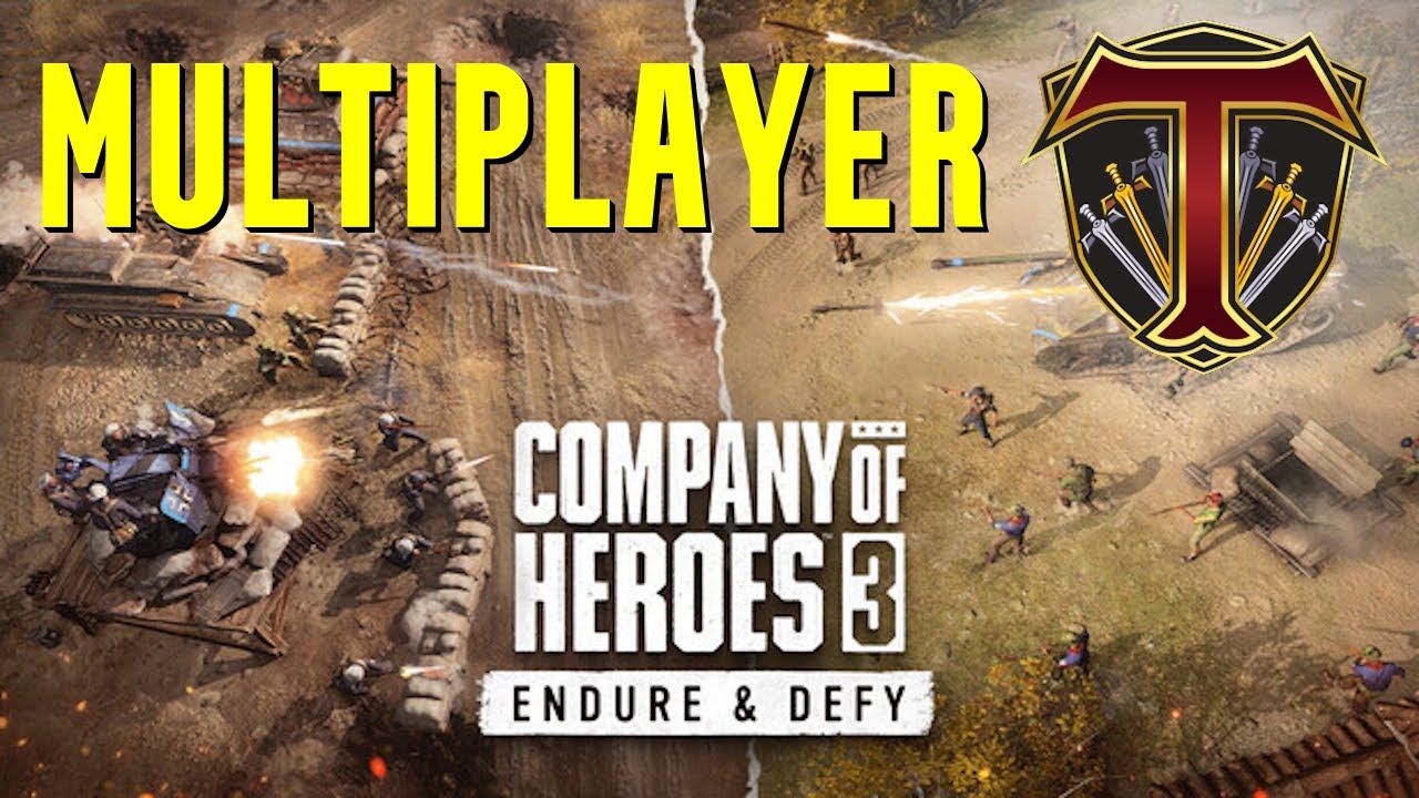 Company of Heroes 3: Endure & Defy - Playing Italian Partisans & Polish Lancers! Multiplayer