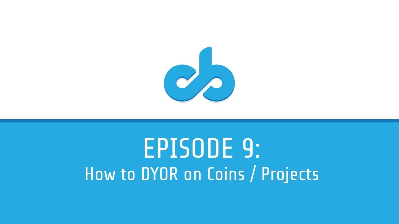 How to Do Your Own Research on Coins / Projects