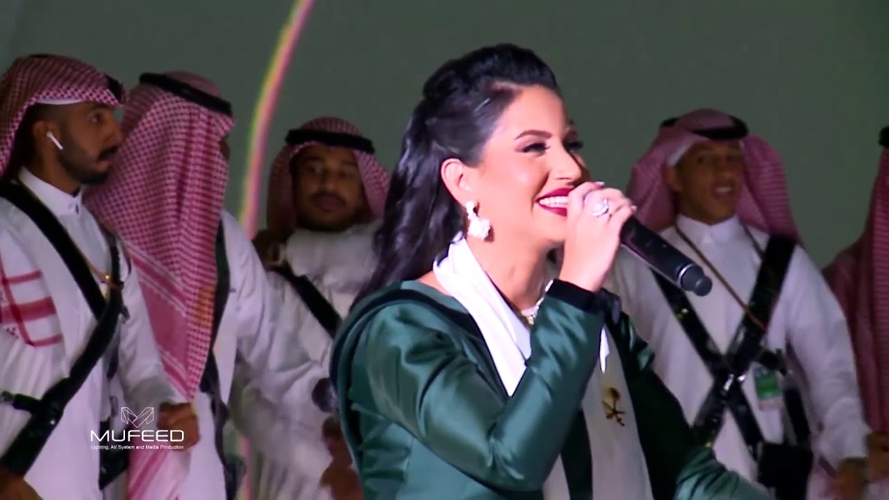 اوبريت الثوب الجديد اوبريت اليوم الوطني 89 بالجوف   أداء نخبه من الفنانين