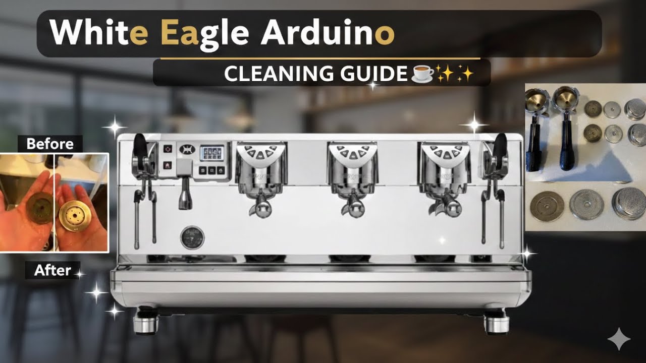 How to clean your White Eagle Arduino Machine ☕✨