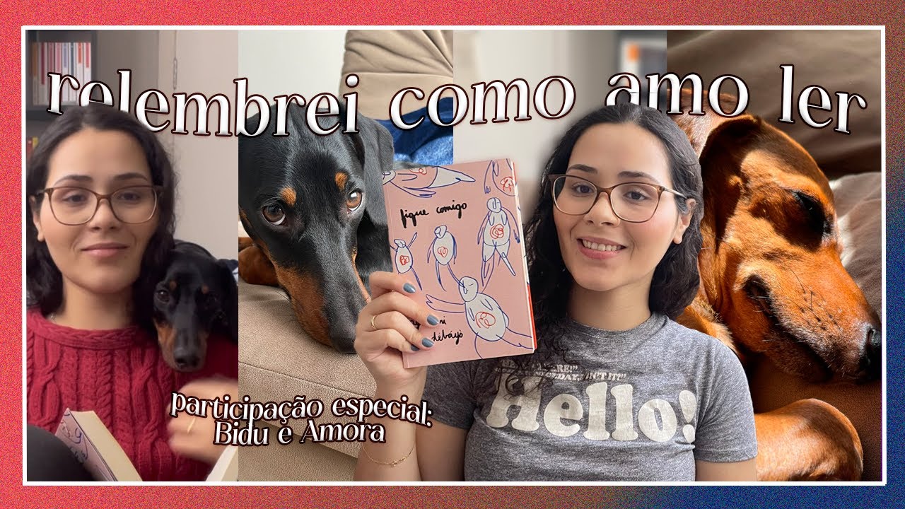 amei ler FIQUE COMIGO & muito amor com BIDU e AMORA l vlog #11