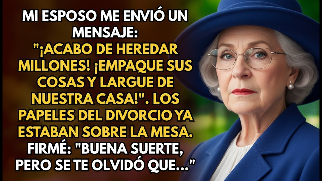 MI ESPOSO ME ENVIÓ UN MENSAJE: